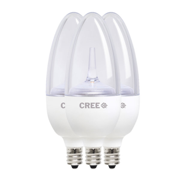 Cree 40 Watt Equivalent, B13 LED, Dimmable Light Bulb, Soft White
